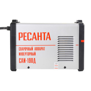 Сварочный аппарат инверторный Ресанта САИ-190Д Сварочный аппарат инверторный Ресанта САИ-190Д