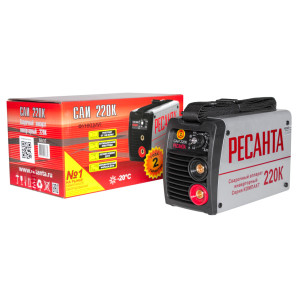 Сварочный аппарат инверторный Ресанта САИ 220К (компакт) Сварочный аппарат инверторный Ресанта САИ 220К (компакт)