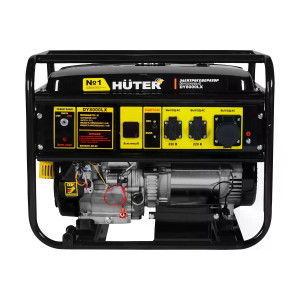 Портативный бензогенератор Huter DY8000LX Портативный бензогенератор Huter DY8000LX