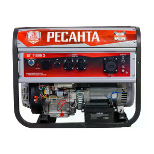 Электрогенератор Ресанта БГ 11000 Э Электрогенератор Ресанта БГ 11000 Э
