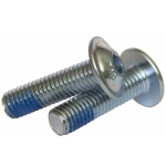 Винт ISO 7380-2 М 6x25 кл.пр.10.9 цинк