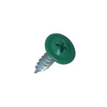 Саморез с прессшайбой 4,2x19 острый RAL 6029