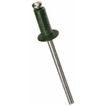 Заклепка вытяжная алюминий-сталь 4,0x10 RAL6002