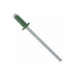 Заклепка вытяжная алюминий-сталь 3,2x 8 RAL6005