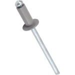 Заклепка вытяжная алюминий-сталь 4,0x 8 RAL7004