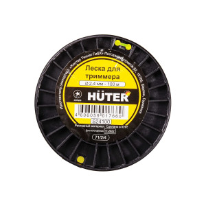 Леска Huter S24100 для триммера, 2.4 мм, звезда Леска Huter S24100 для триммера, 2.4 мм, звезда