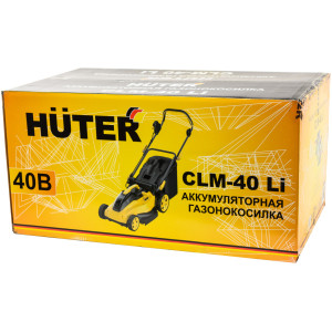Газонокосилка аккумуляторная Huter CLM-40 Li Газонокосилка аккумуляторная Huter CLM-40 Li