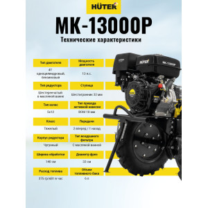 Сельскохозяйственная машина Huter MK-13000P Сельскохозяйственная машина Huter MK-13000P