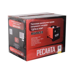 Тепловая дизельная пушка непрямого нагрева ТДПН-6 KWT Ресанта